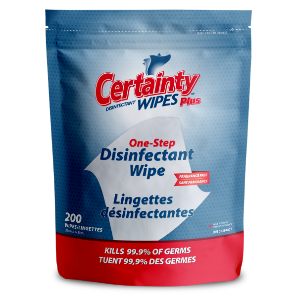 Certainty Wipes 6x200/CS
