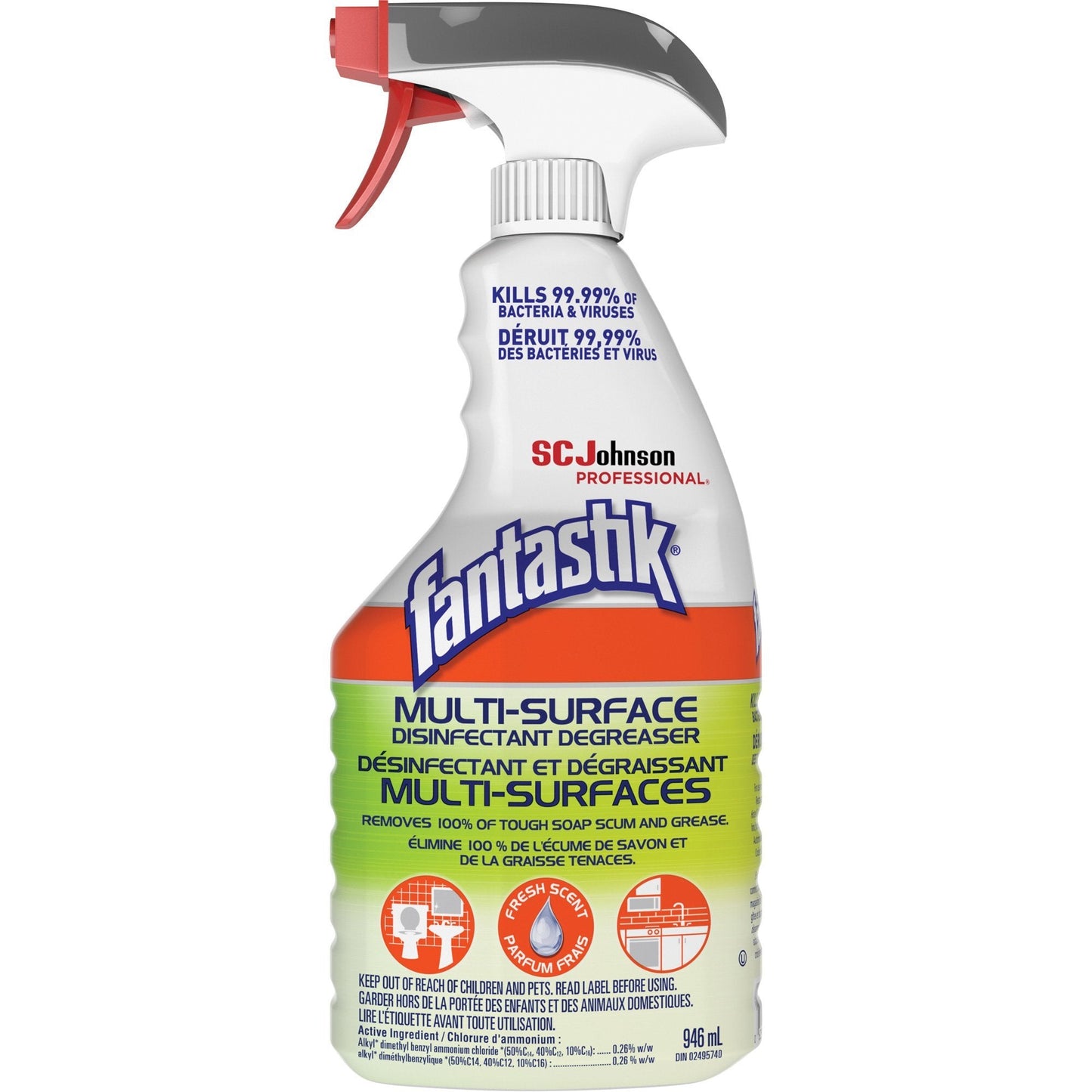Fantastik Surface Disinf Degr3.78L (F0009)