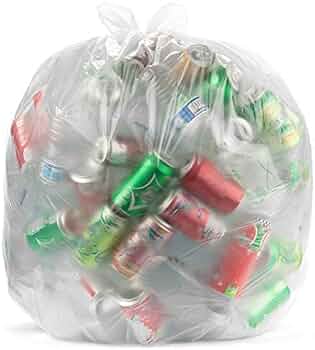 26 x 36 Clear Recycle Bags