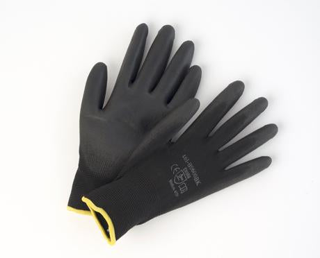 Black Nylon GLOVES  12/PK