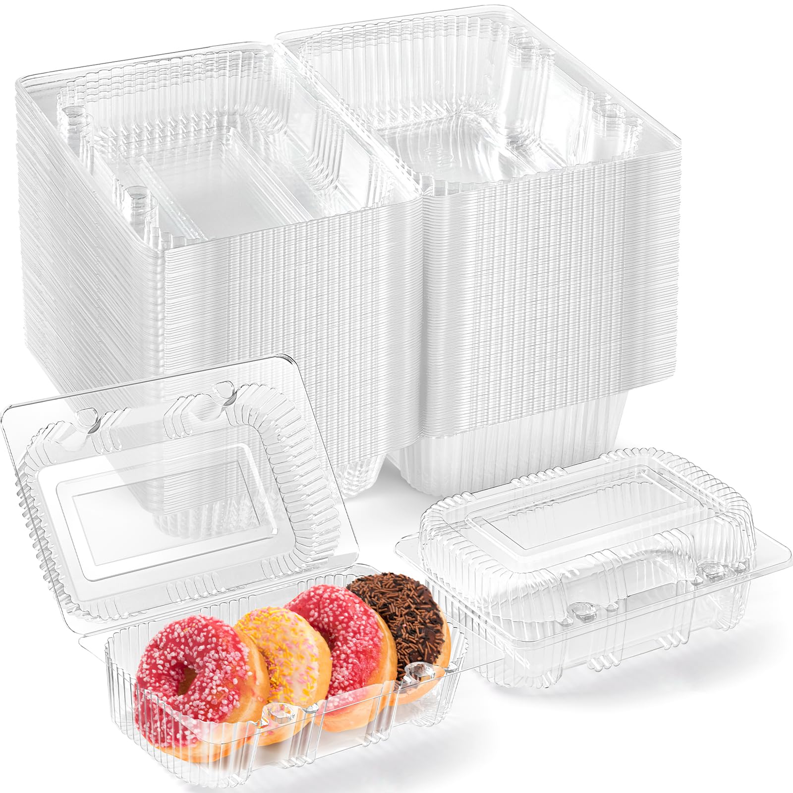 Hinged Pastry Container (8.07