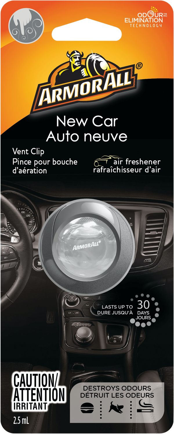 Armor All New Car Vent Clip Air Freshener 2.5mL