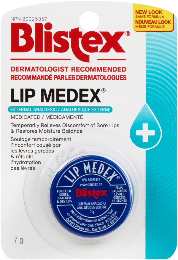 Blistex Lip Medex External Analgesic Medicated 7g
