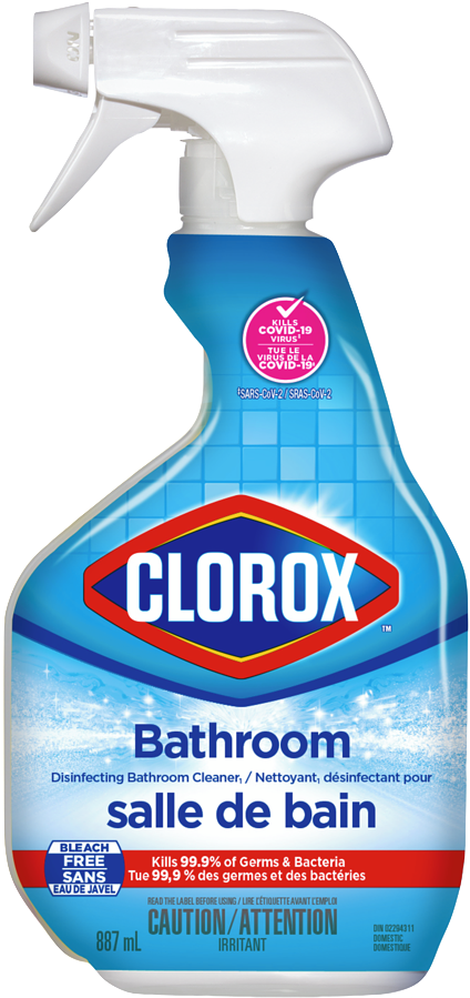 Clorox Bathroom Disinfecting Bathroom Cleaner 887mL