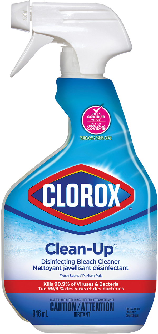 Clorox Clean-Up Fresh Scent Disinfecting Bleach Cleaner 946mL