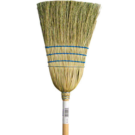 M2 Professional Medium to Heavy Duty 3 String Corn Broom