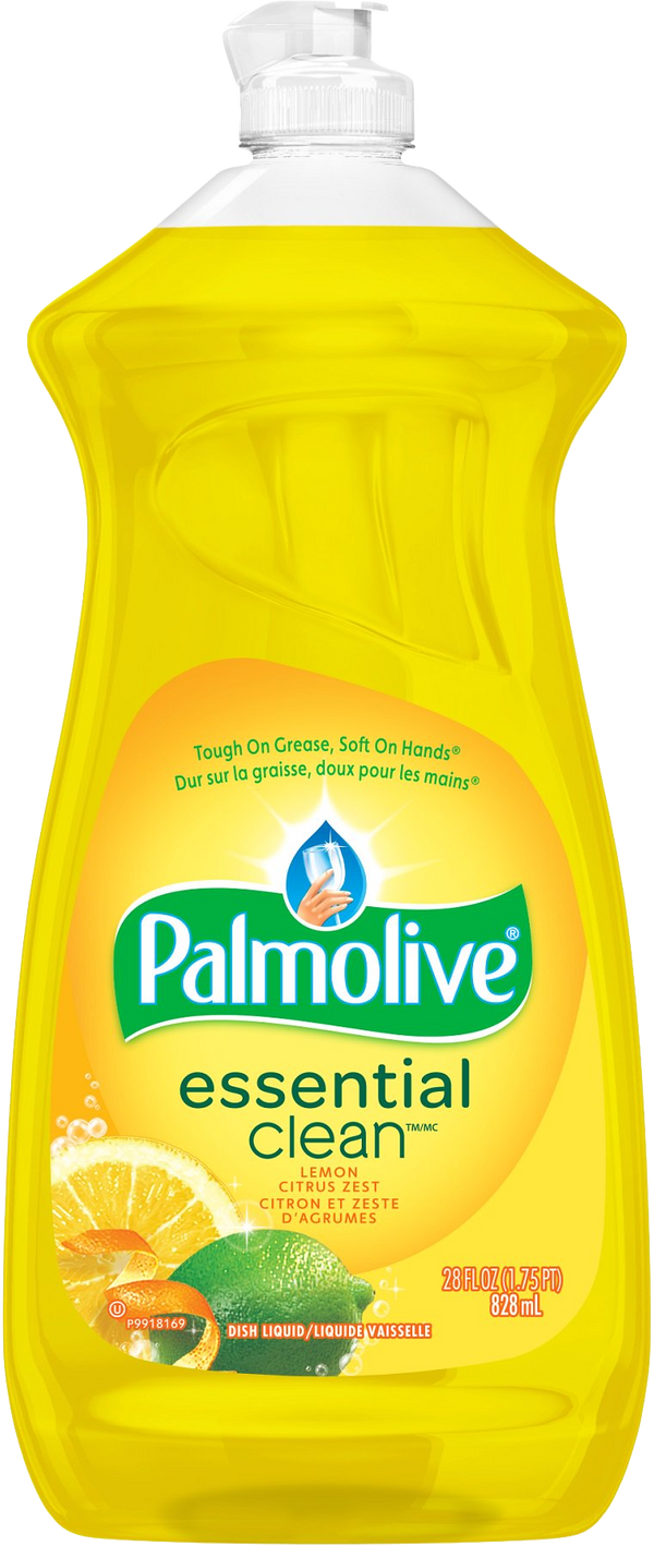Palmolive Essential Clean Lemon Citrus Zest Dish Liquid 828mL