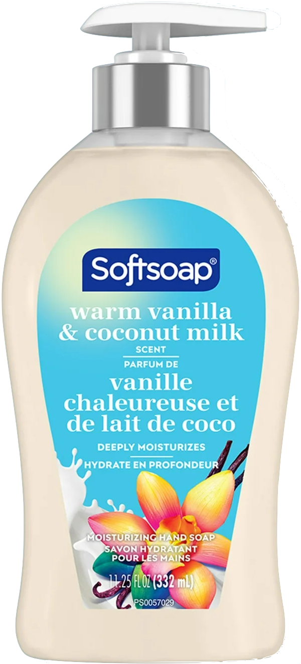 Softsoap Warm Vanilla & Coconut Milk Moisturizing Hand Soap 332mL