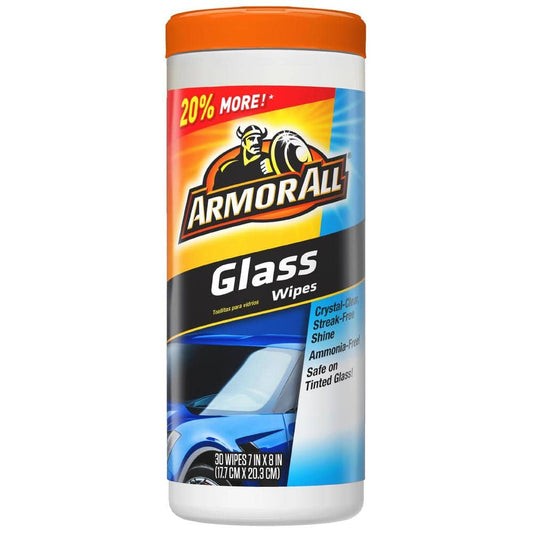 Armor All Glass Wipes 30ct