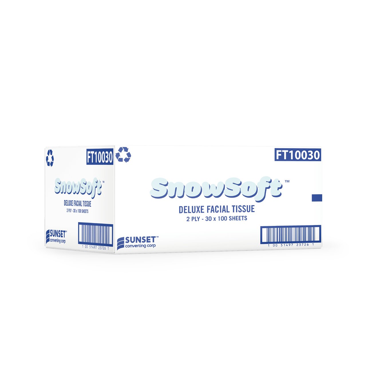 Snow Soft Facial Tissue 100x30/CS