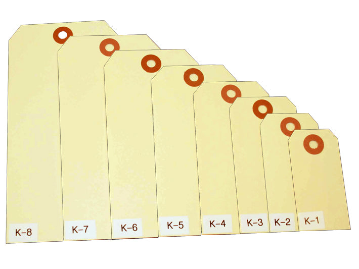 K2 Manila Tags 3-1/4 x 1-5/8 1000/BX