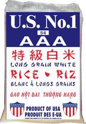 US Number 1 Long Grain White Rice 20kg