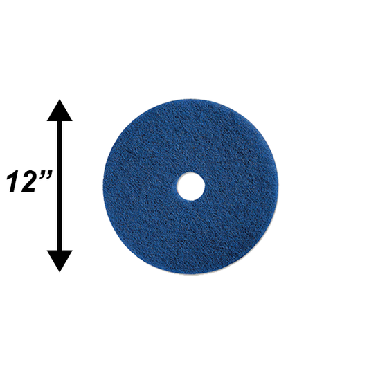 PPC 12" Blue Cleaning Pad EA