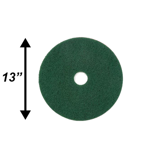 PPC 13" Green Scrubbing Pad EA