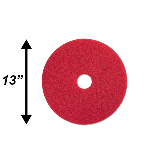 PPC 13" Red Buffing Pad EA