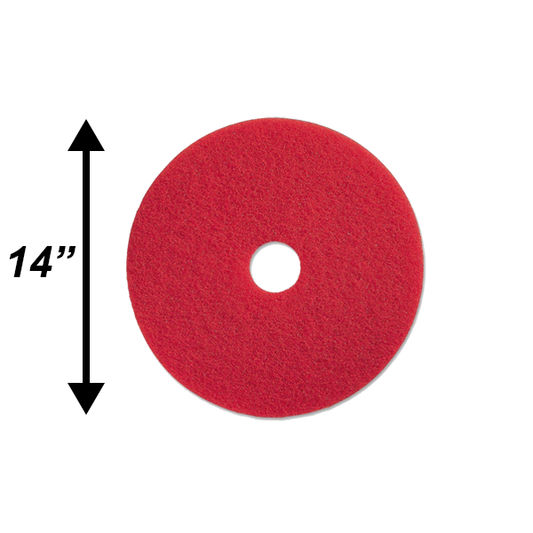 PPC 14" Red Buffing Pad EA