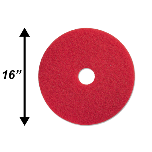 PPC 16" Red Buffing Pad EA