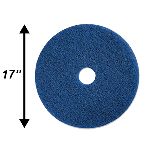 PPC 17" Blue Cleaning Pad EA
