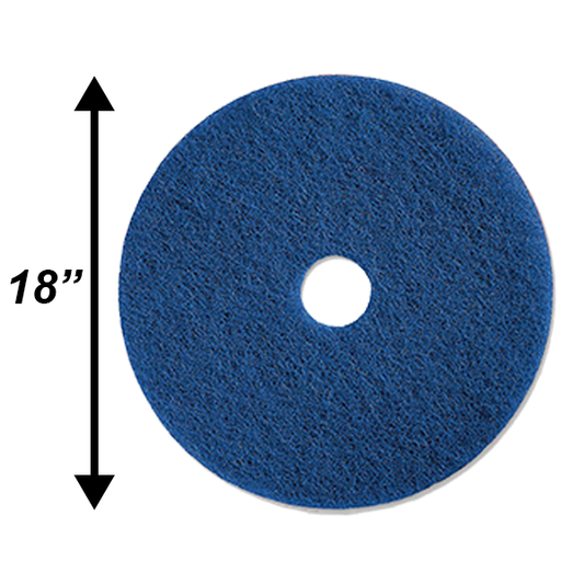 PPC 18" Blue Cleaning Pad EA