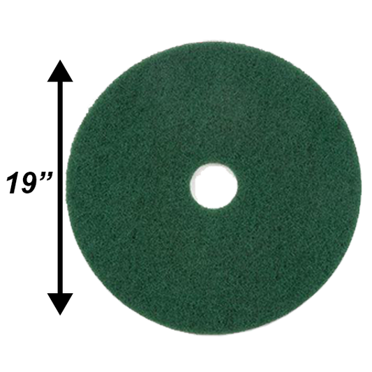 PPC 19" Green Scrubbing Pad EA