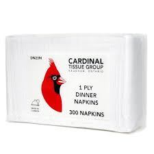 Cardinal Dinner Napkin 1ply 300x10/CS