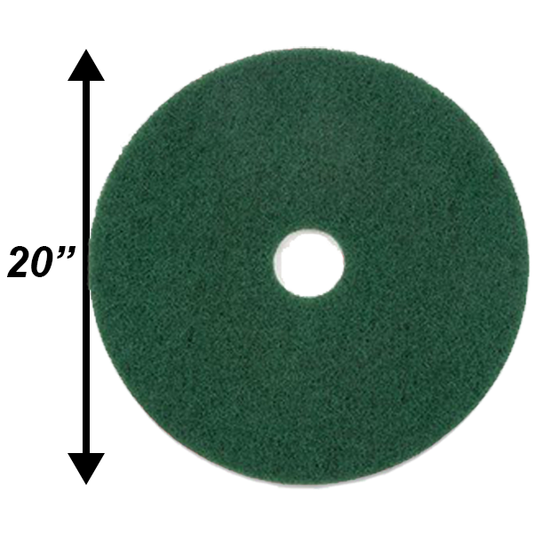 PPC 20" Green Scrubbing Pad EA