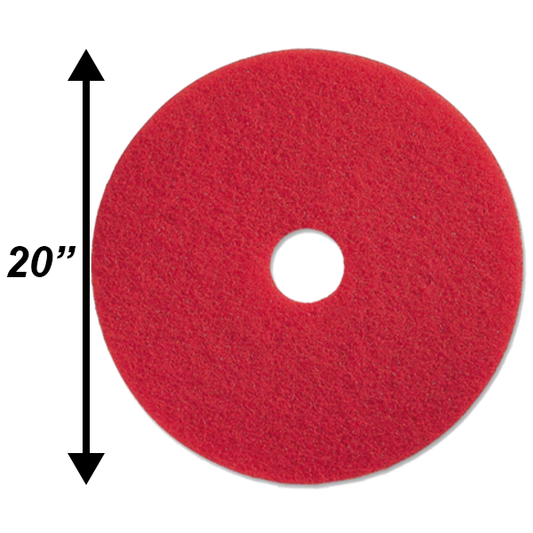 PPC 20" Red Buffing Pad EA