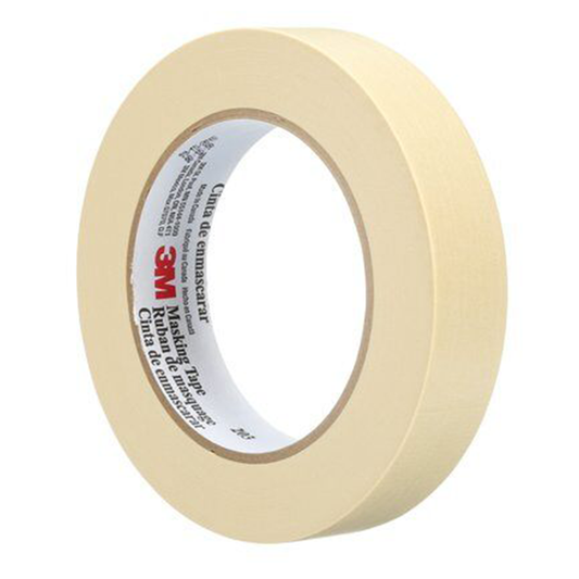 3M 1" Masking Tape 24mmx55m 36/cs