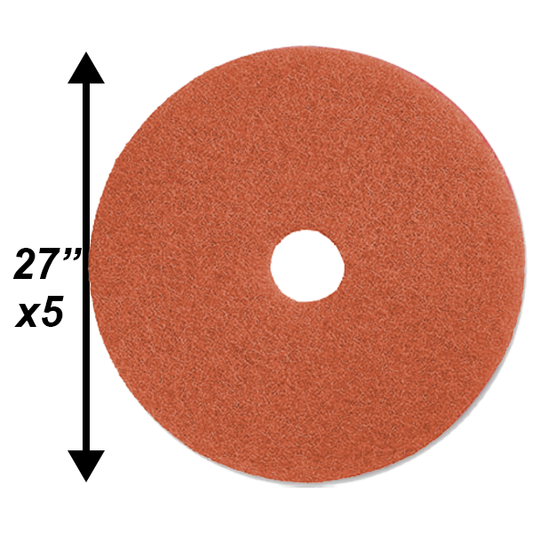 PPC 27" Peach Burnishing pad 5/cs