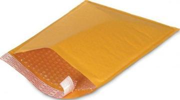 #000 Kraft Bubble Mailer 4x8 500/CS