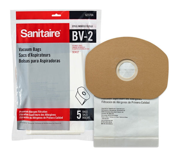 BV2 Bag for (SC412A/KAPV6) Backpack Vacuum 5/PK