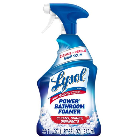 Lysol Bathroom Aerosol Foam Cleaner 680g 12/CS