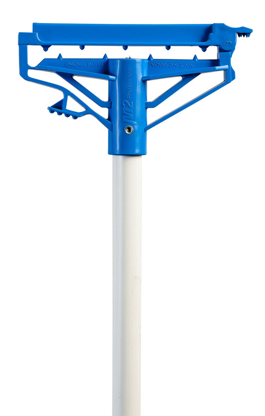 M2 60"  Fiberglass Mop Handle White