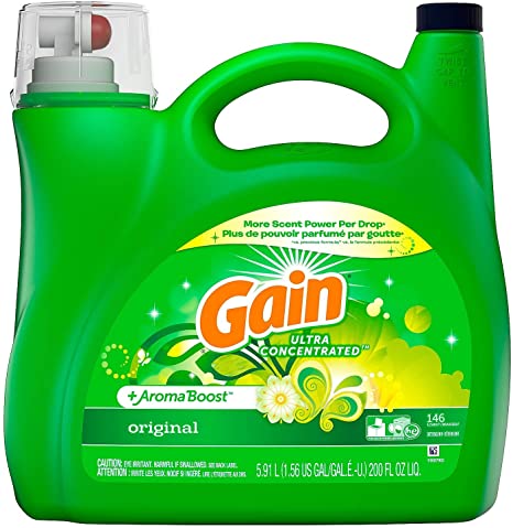 Gain Original HE LAUNDRY Detergent 146 Loads