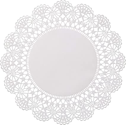 TOUCH 5" Round Paper Doilies 4x250/BX