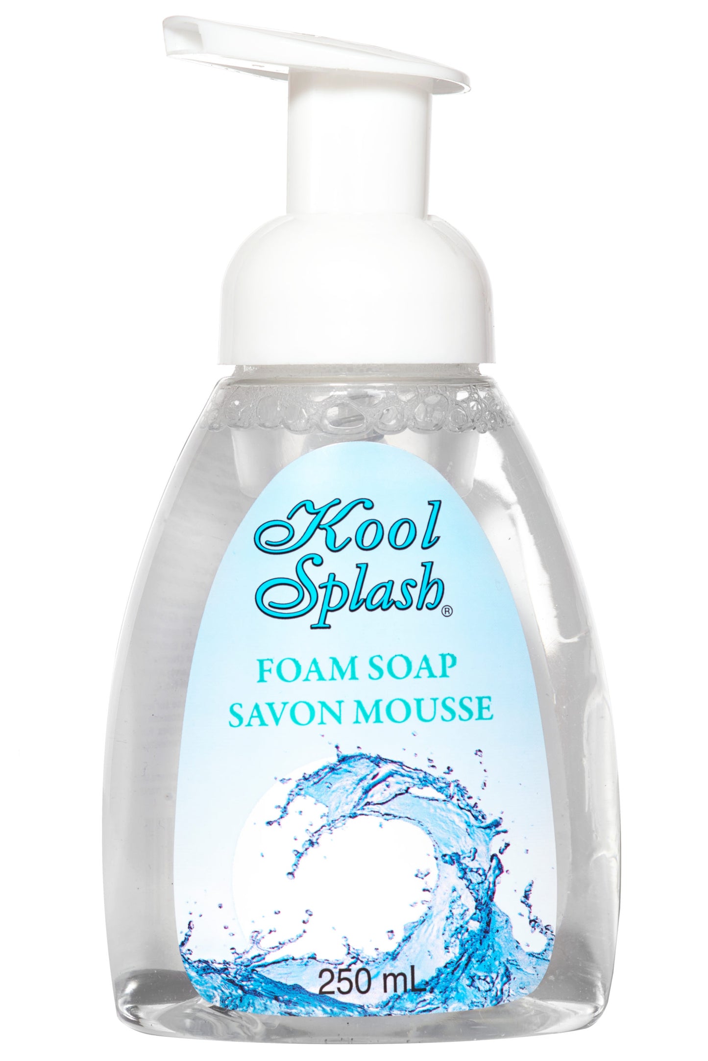 Kool Splash Clear Foam Soap 12x250ml