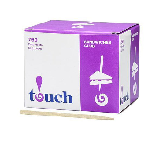 Touch Club Toothpick 3.5"  12 x 750/cs