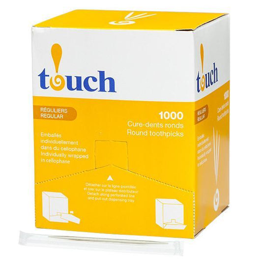 Touch Cellophane Wrap Toothpick 12x1000/CS