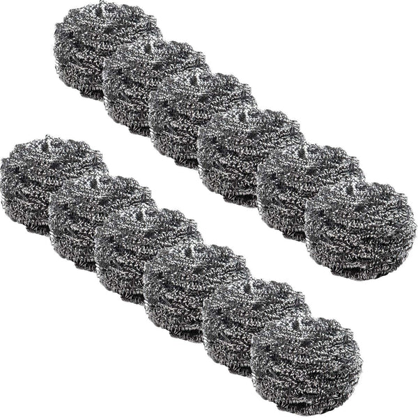 SG Stainless Steel Scouring Puffs 30g 12/PK