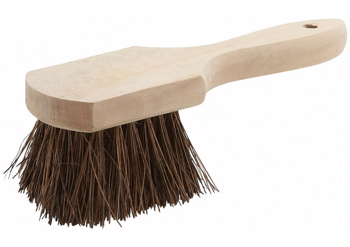 Winco 10" Pot Brush with Wooden Handle
