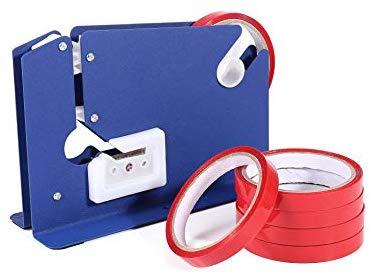 Metal Bag Sealer Dispenser W / Trimmer 3/8"-1/2"