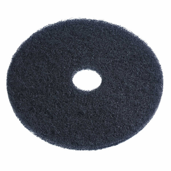 PPC 19" Black Stripping Pad 5/CS