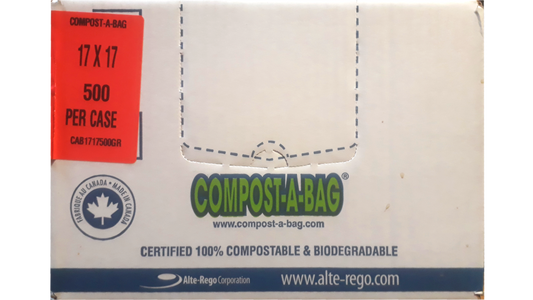 17x17 Compost Bags 500/CS