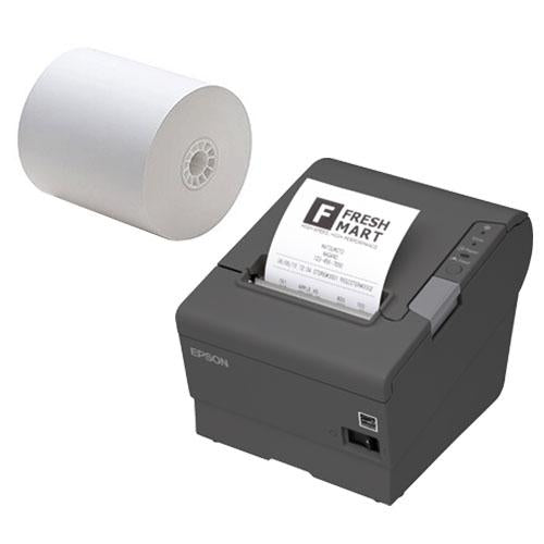Thermal POS Receipt Paper Roll 3 1/8"x3"x180  50/CS