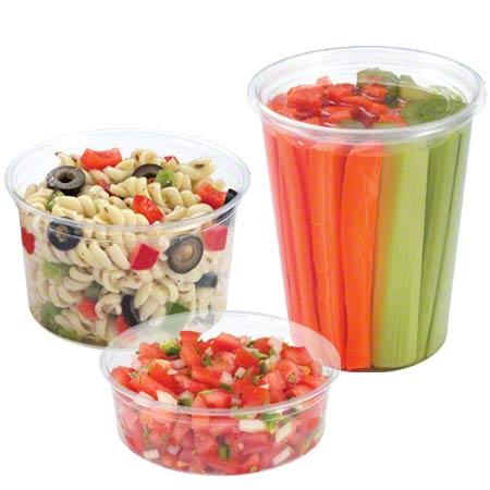 8oz Deli Container Clear 500/CS