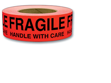 2"x5" Fragile Handle With Care 500/RL