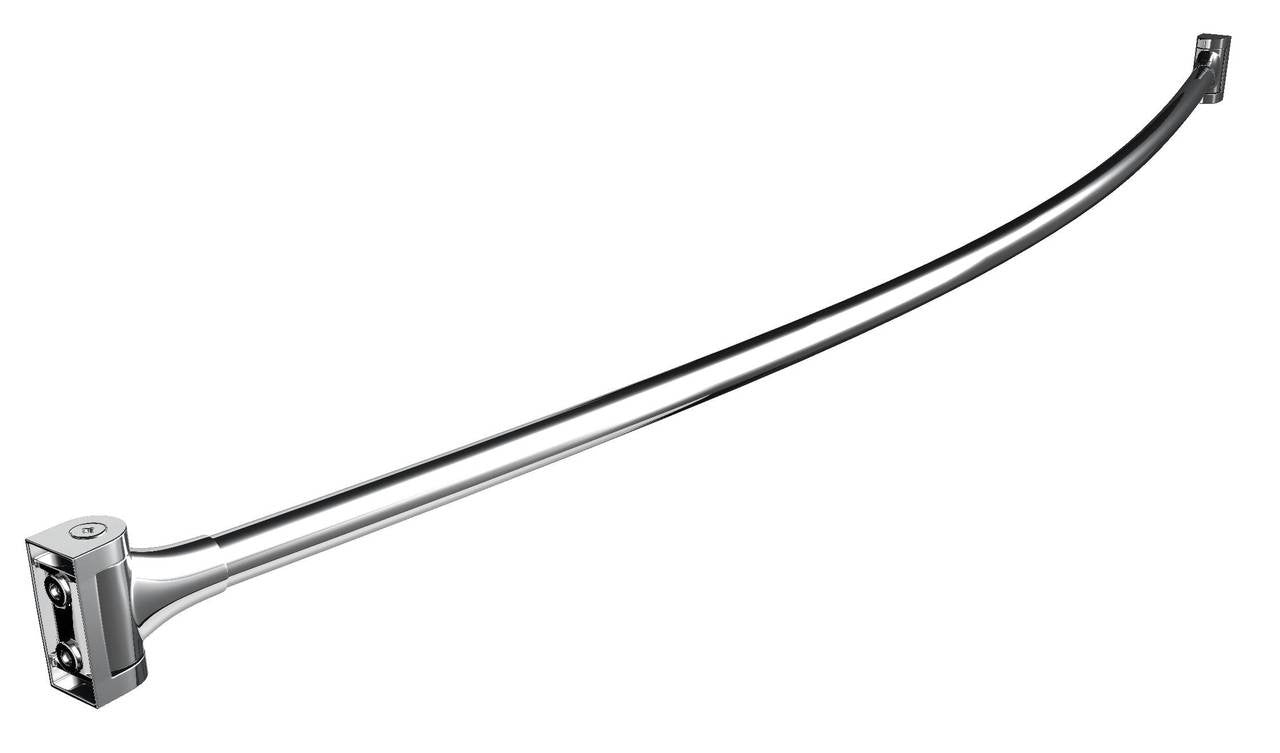 Frost Curved Stainless Steel Shower Rod