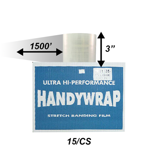 3"  Handy Wrap 1500FT 15/CS