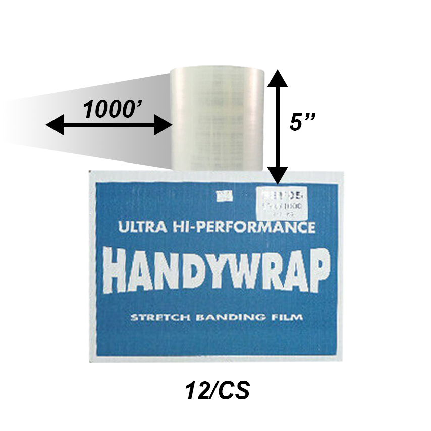 5"  Handy Wrap 1000FT 12/CS