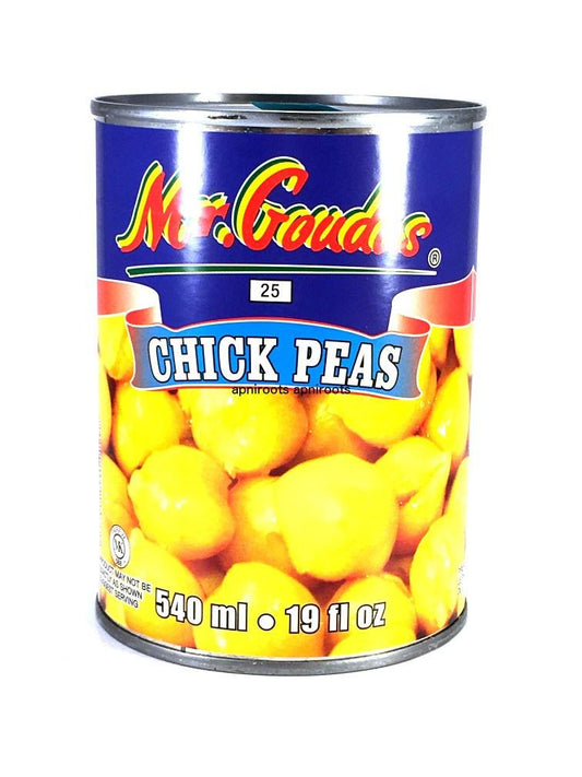 Mr. Goudas Chick Peas 6 x 100oz